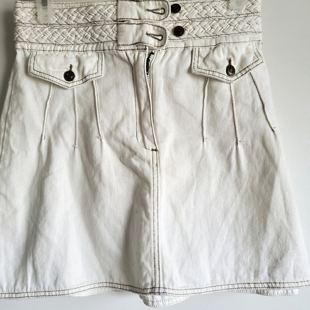 Free People  denim skirt